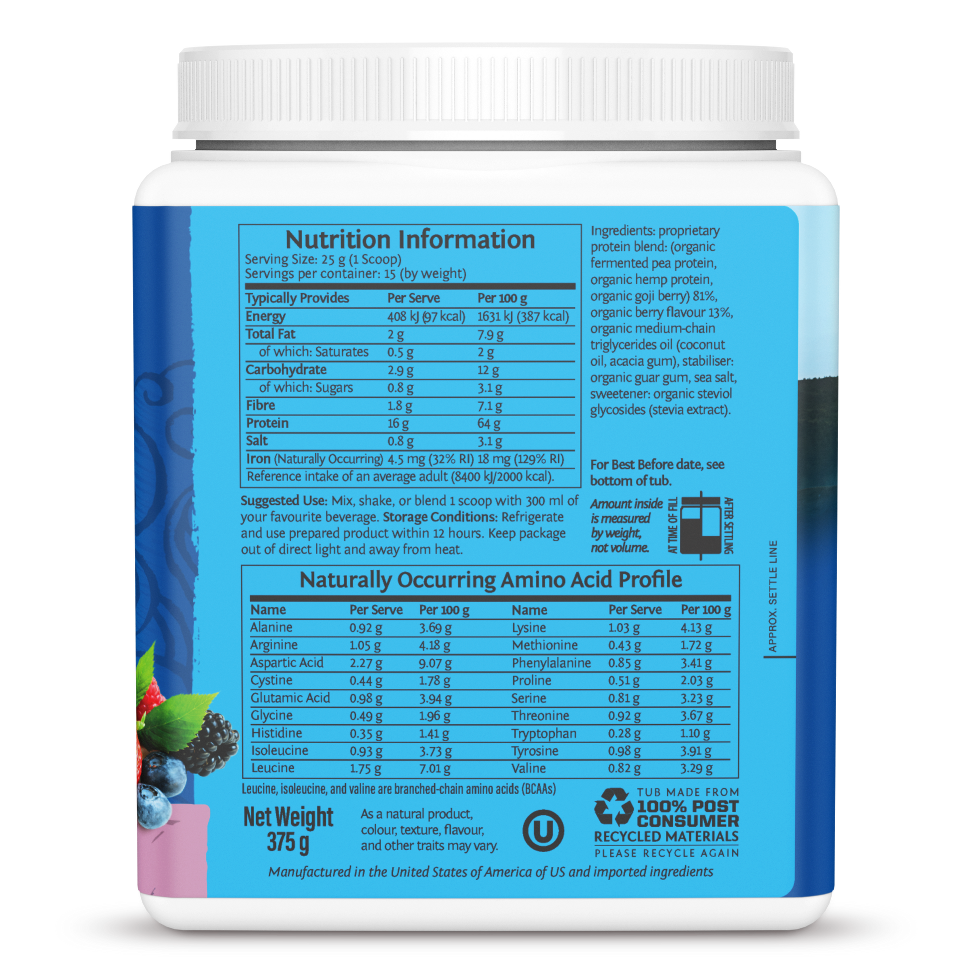 Sunwarrior Warrior Blend Protein