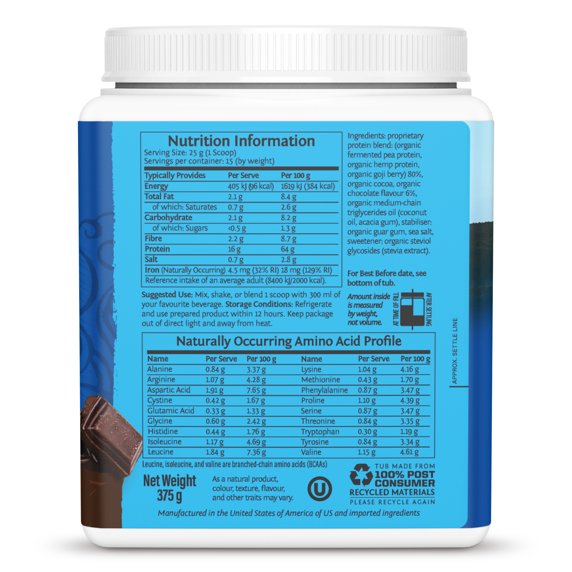 Sunwarrior Warrior Blend Protein